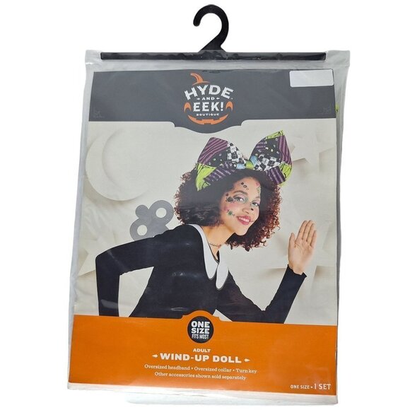 Hyde And Eek Wind Up Doll Halloween Costume Adult One Size - Picture 1 of 2